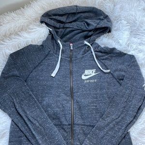 Nike women’s full zip vintage hoodie